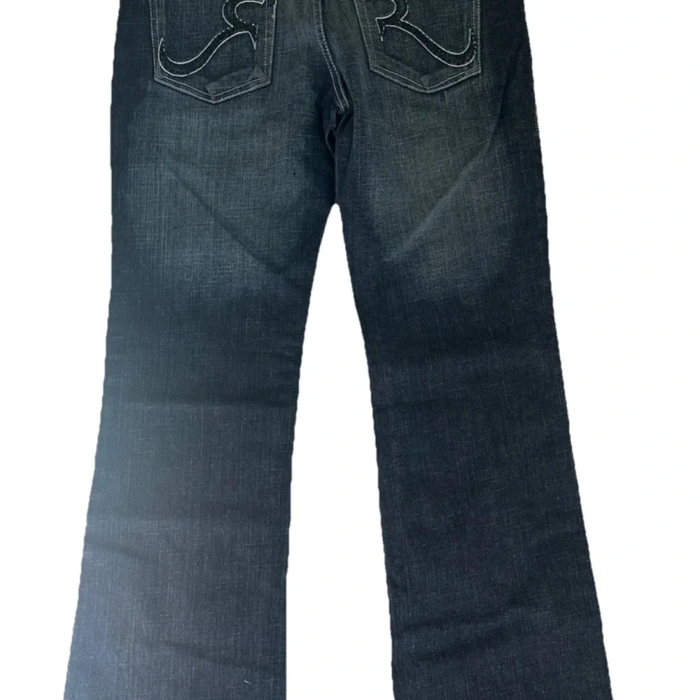 Rock & Republic Blue Jeans 30 X 32 Bootcut Kiedis 98% Cotton 2% Elastin NWT $240